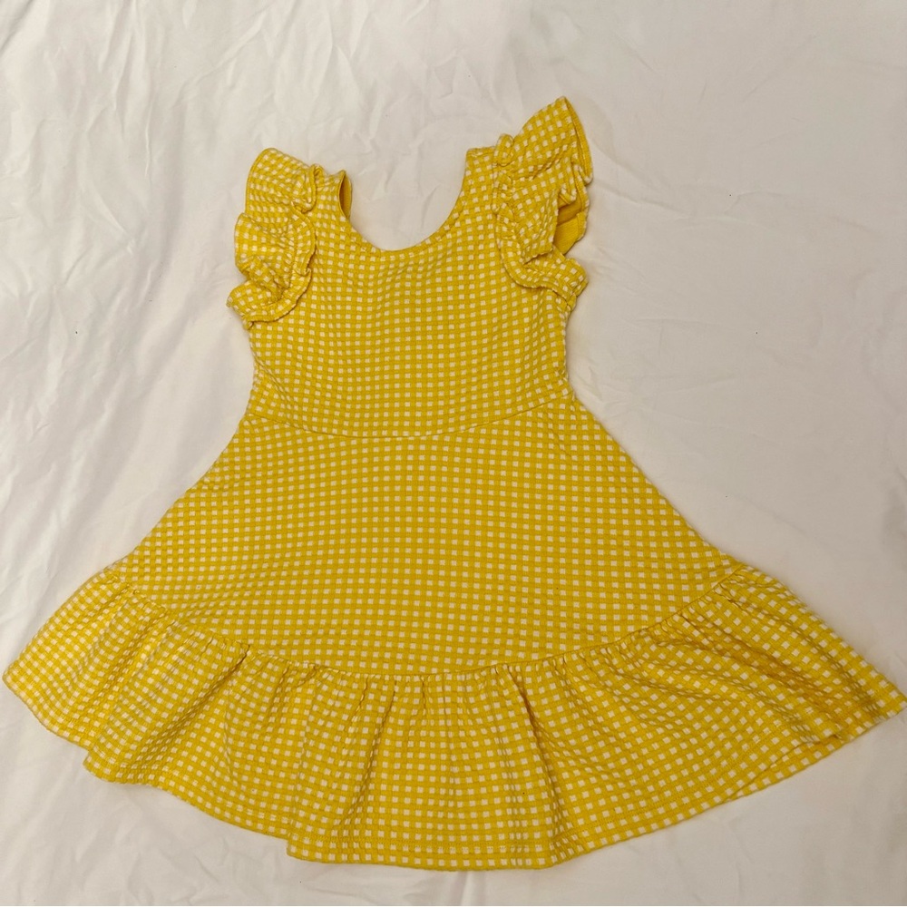 Janie and Jack size 3 Yellow Ruffled Sundress